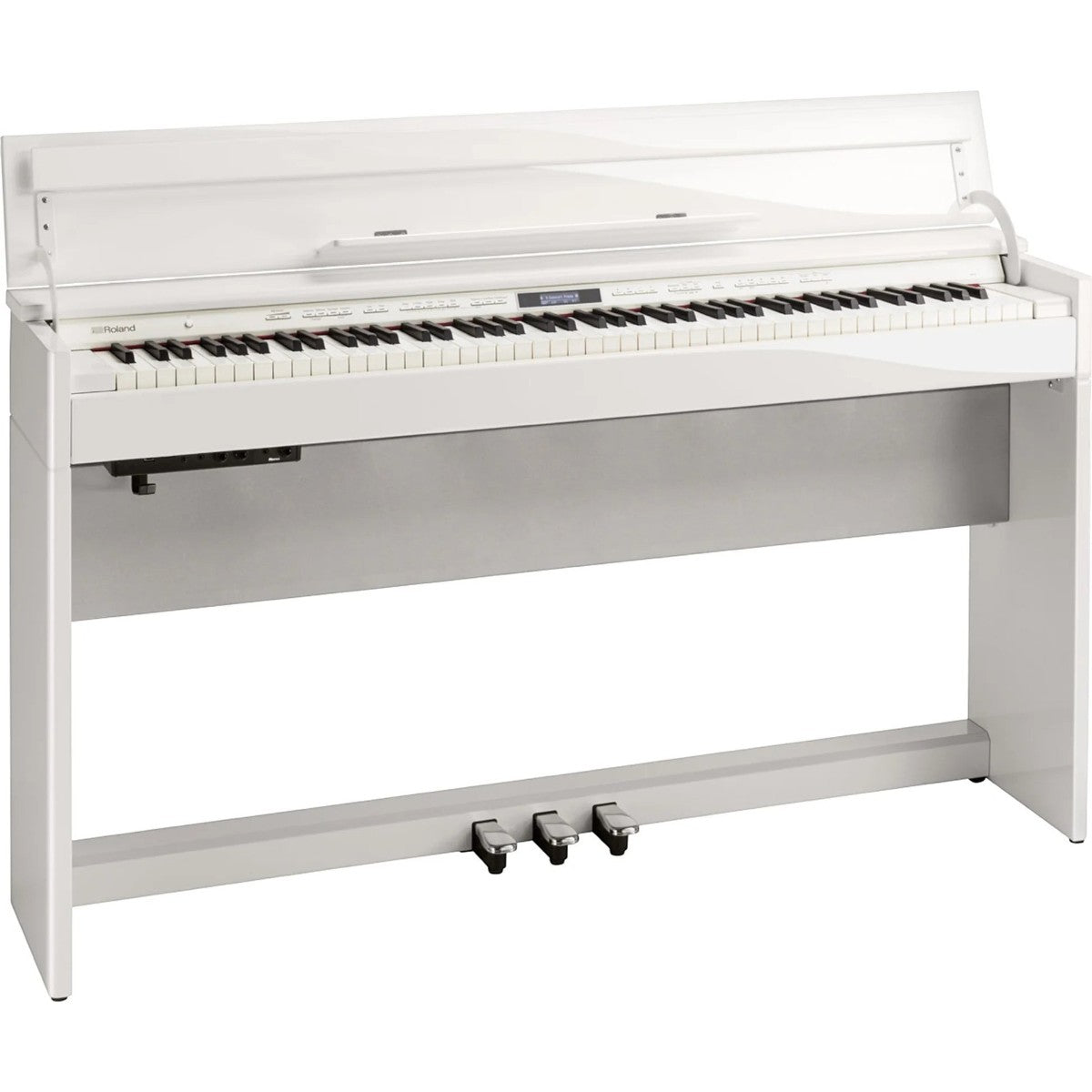 Đàn piano điện Roland DP603 màu trắng bóng sang trọng, thiết kế dáng tủ mỏng hiện đại tại TÂN NHẠC CỤ