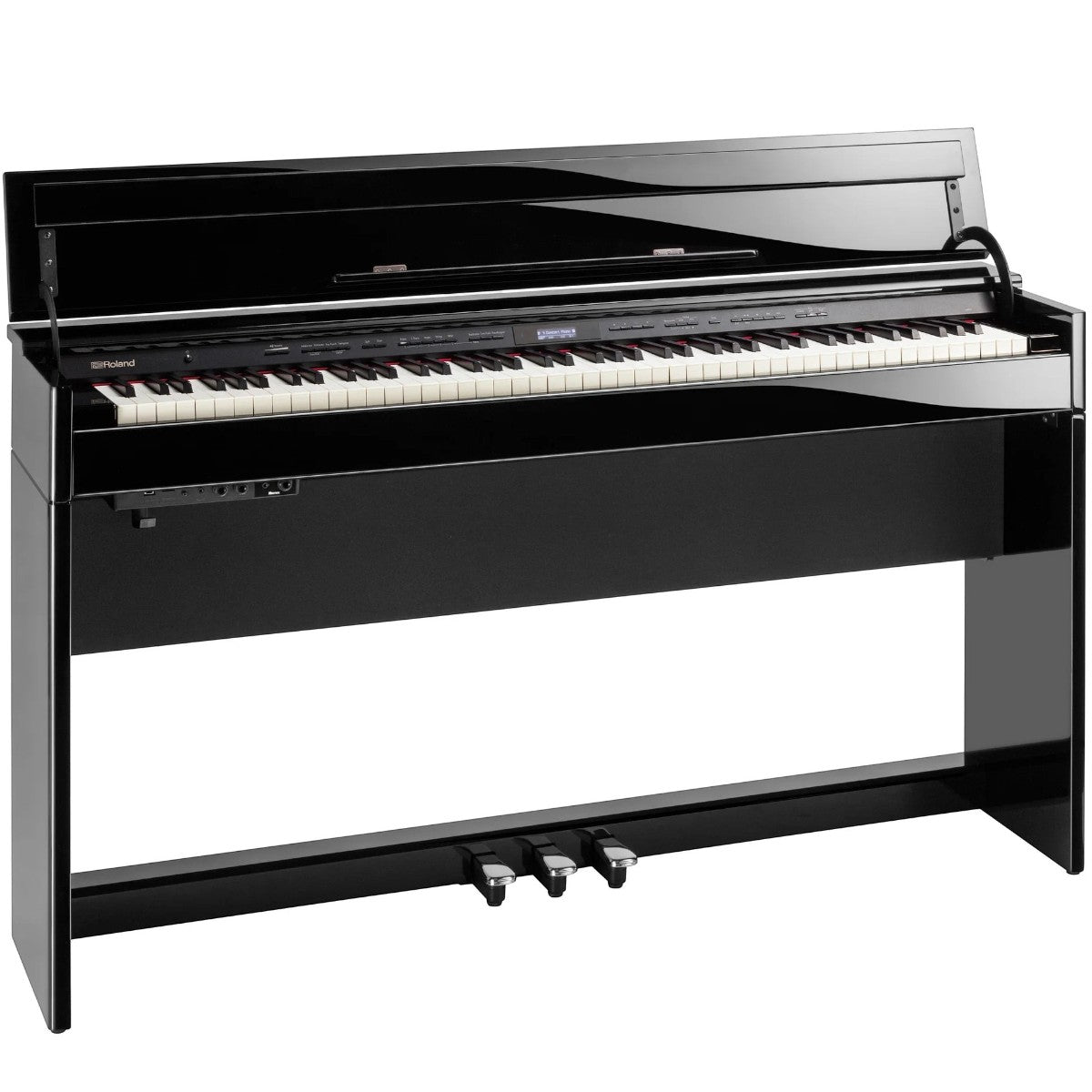Đàn piano điện Roland DP603 màu đen bóng thiết kế dáng tủ mỏng hiện đại tại TÂN NHẠC CỤ