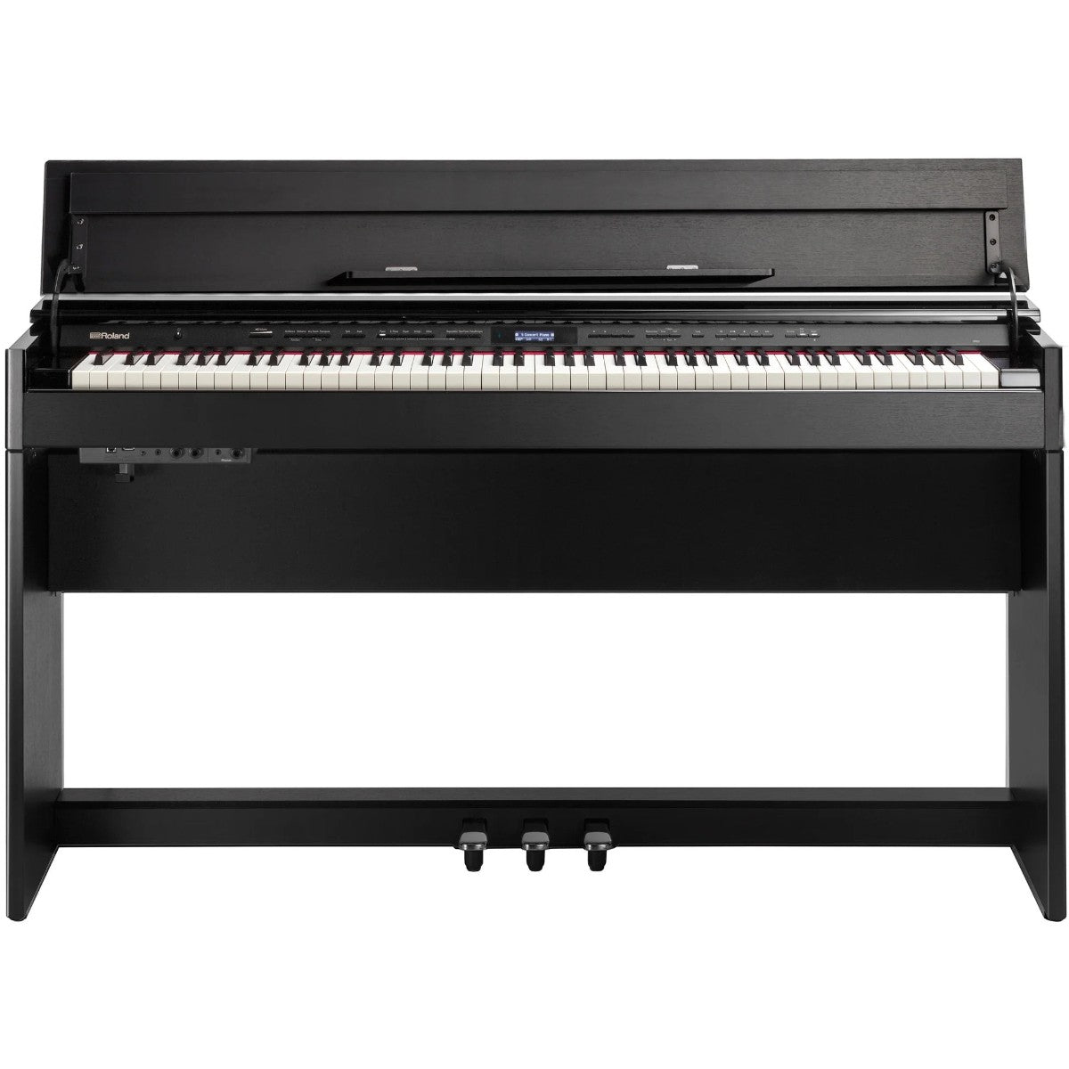 Đàn piano điện Roland DP603 màu đen mờ tại TÂN NHẠC CỤ, thiết kế dáng tủ mỏng hiện đại với bàn phím PHA-50 cao cấp