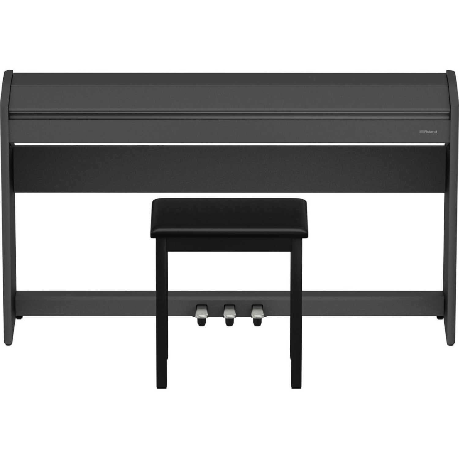 Đàn piano điện Roland F107 màu đen thiết kế dáng phẳng hiện đại, nhỏ gọn tại Tân Nhạc Cụ