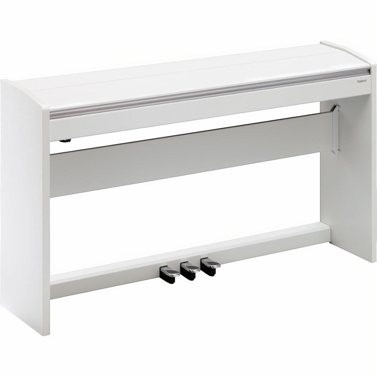 Đàn piano điện Roland F120 màu trắng thiết kế dáng tủ gọn gàng, hiện đại tại Tân Nhạc Cụ