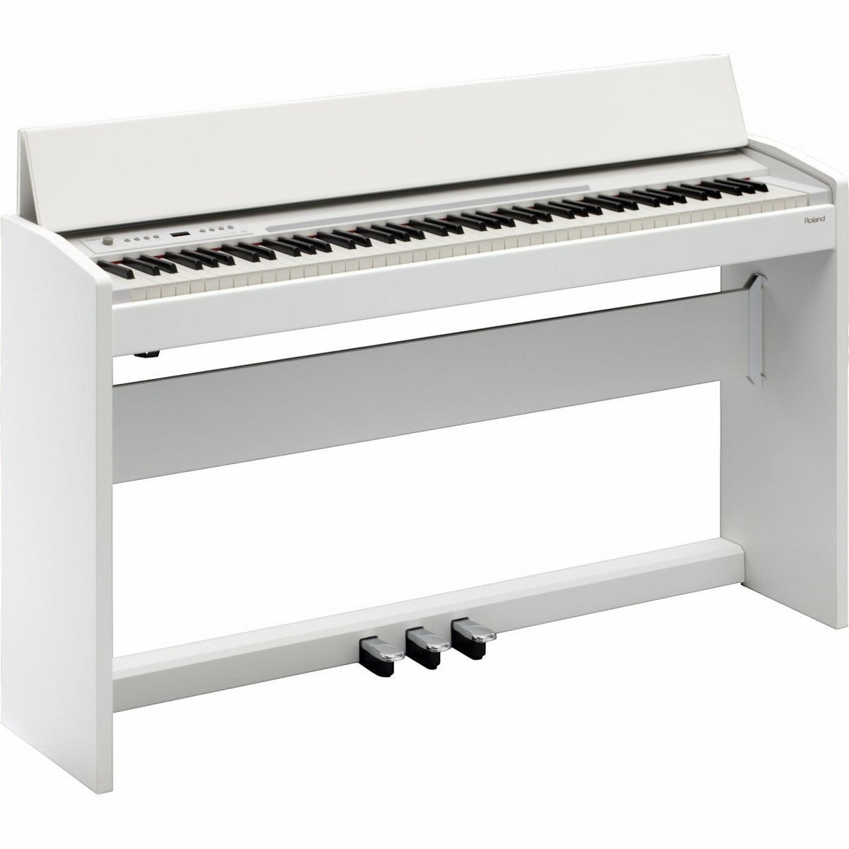 Đàn piano điện Roland F120 màu trắng thiết kế dáng tủ tối giản, sang trọng tại TÂN NHẠC CỤ