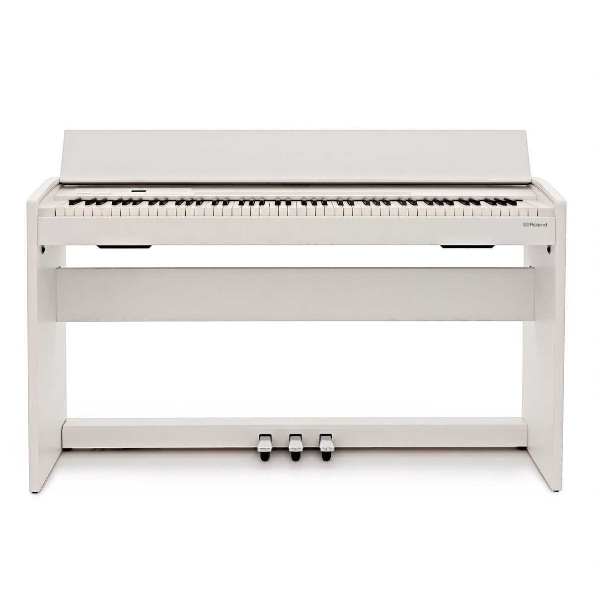 Đàn piano điện TÂN NHẠC CỤ Roland F140 màu trắng thiết kế nhỏ gọn với bàn phím PHA-4 Standard và 3 pedal