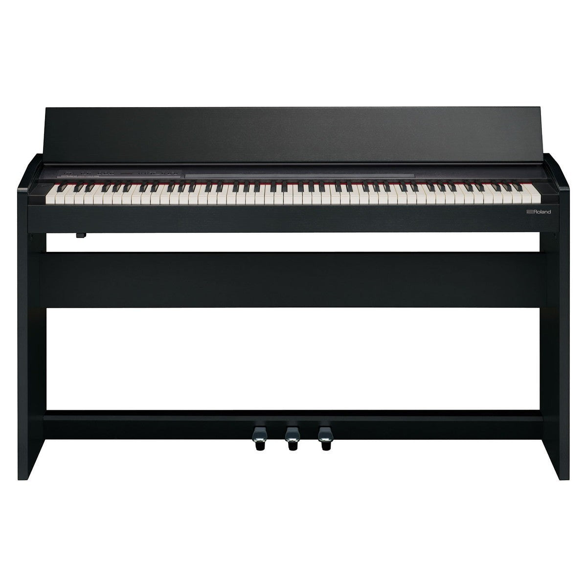 Đàn piano điện TÂN NHẠC CỤ Roland F140 màu đen thiết kế nhỏ gọn với bàn phím PHA-4 Standard và 3 pedal