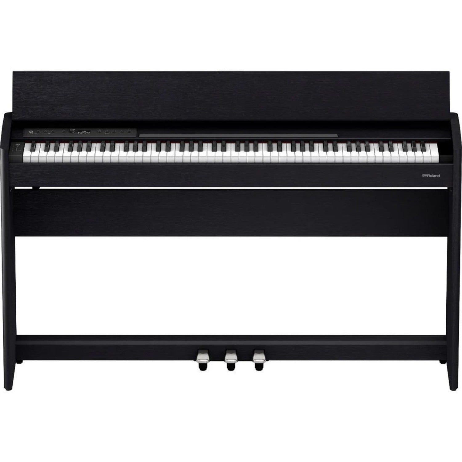 Đàn piano điện Roland F701 màu đen sang trọng tại TÂN NHẠC CỤ, thiết kế dáng phẳng hiện đại với 88 phím búa.