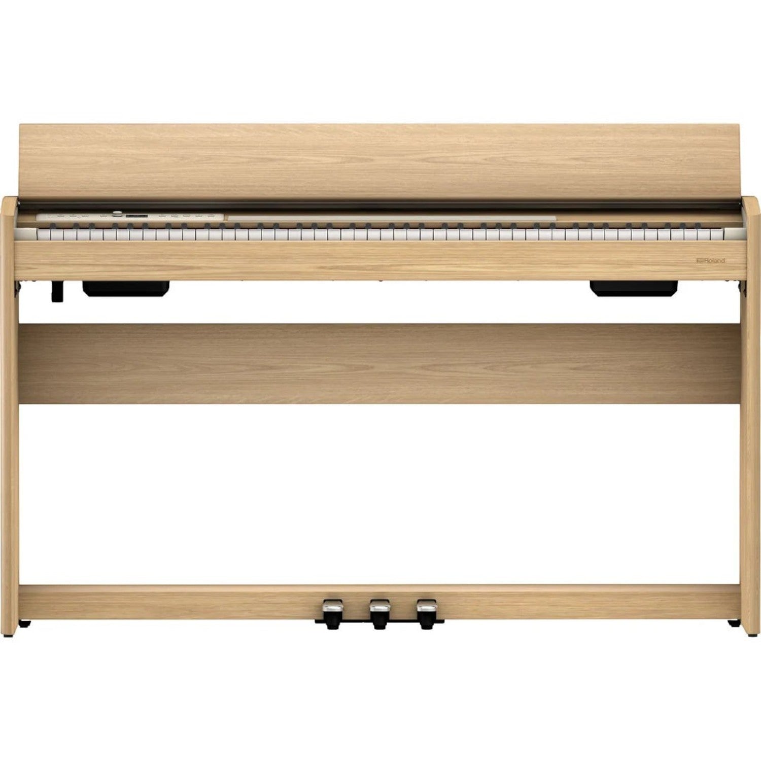 Đàn piano điện Roland F701 màu gỗ sồi hiện đại, thiết kế dáng phẳng tinh tế tại TÂN NHẠC CỤ