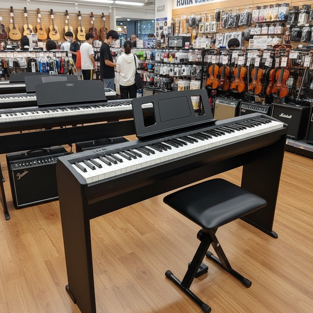 Đàn piano điện Roland FP-10 màu đen với bàn phím PHA-4 tại showroom TÂN NHẠC CỤ
