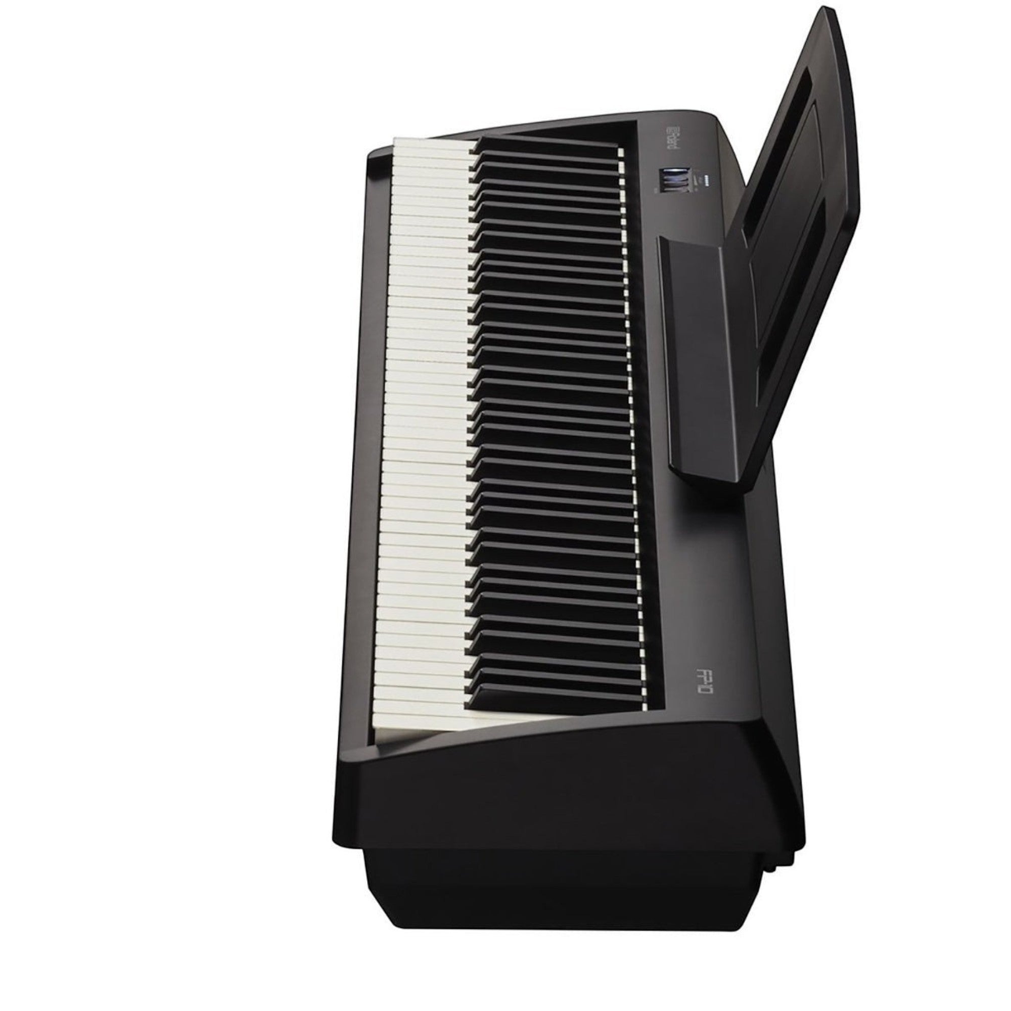 Đàn piano điện Roland FP-10 màu đen với bàn phím PHA-4 tại TÂN NHẠC CỤ, thiết kế gọn nhẹ cho người mới học.