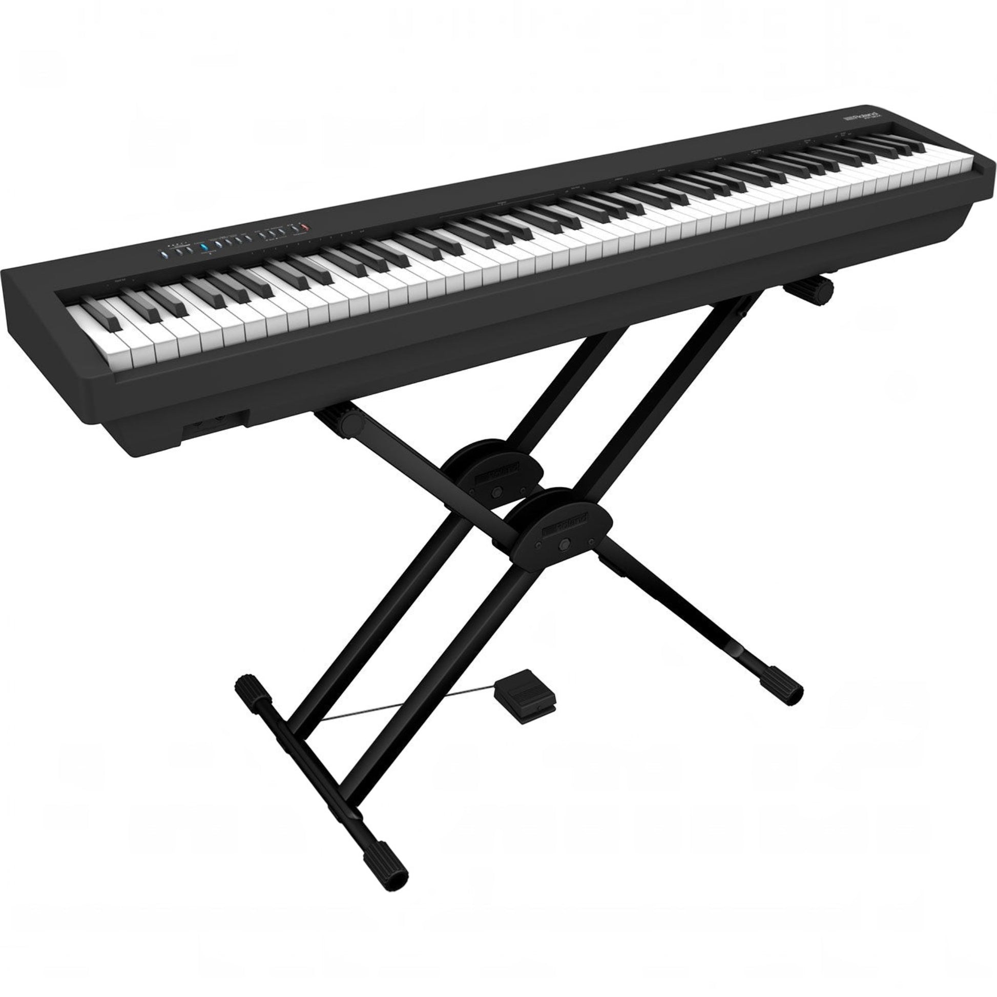 Đàn piano điện Roland FP-30X màu đen với chân đế chữ X tại TÂN NHẠC CỤ