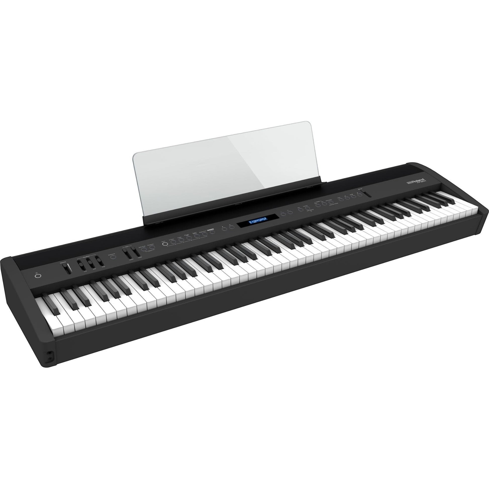 Đàn piano điện Roland FP-60X màu đen 88 phím tại TÂN NHẠC CỤ với thiết kế hiện đại và bảng điều khiển trực quan