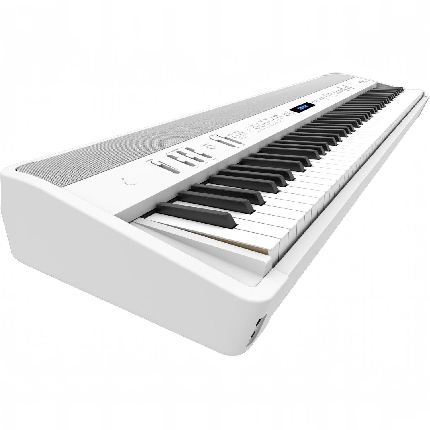 Đàn piano điện Roland FP-90X màu trắng tại TÂN NHẠC CỤ với bàn phím lai gỗ PHA-50 và thiết kế hiện đại