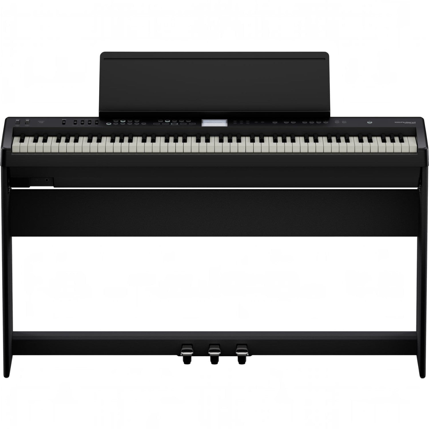 Đàn piano điện Roland FP-E50 màu đen với 88 phím búa PHA-4, thiết kế hiện đại tại TÂN NHẠC CỤ