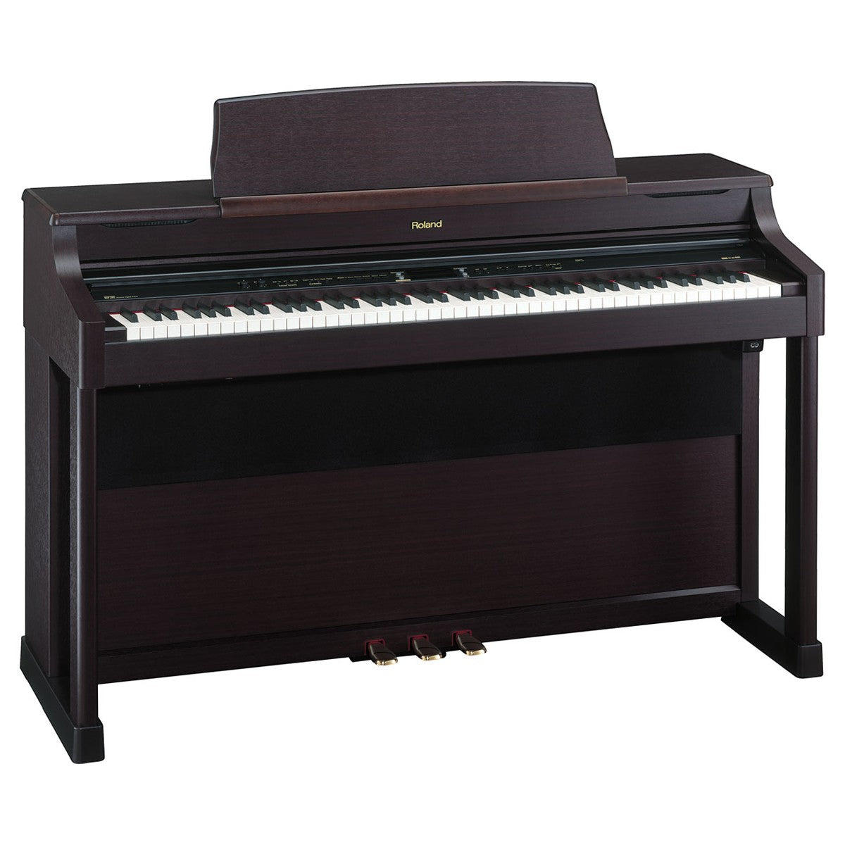 Đàn piano điện Roland HP207 màu nâu gỗ sang trọng với bàn phím PHA II Ivory Feel tại TÂN NHẠC CỤ