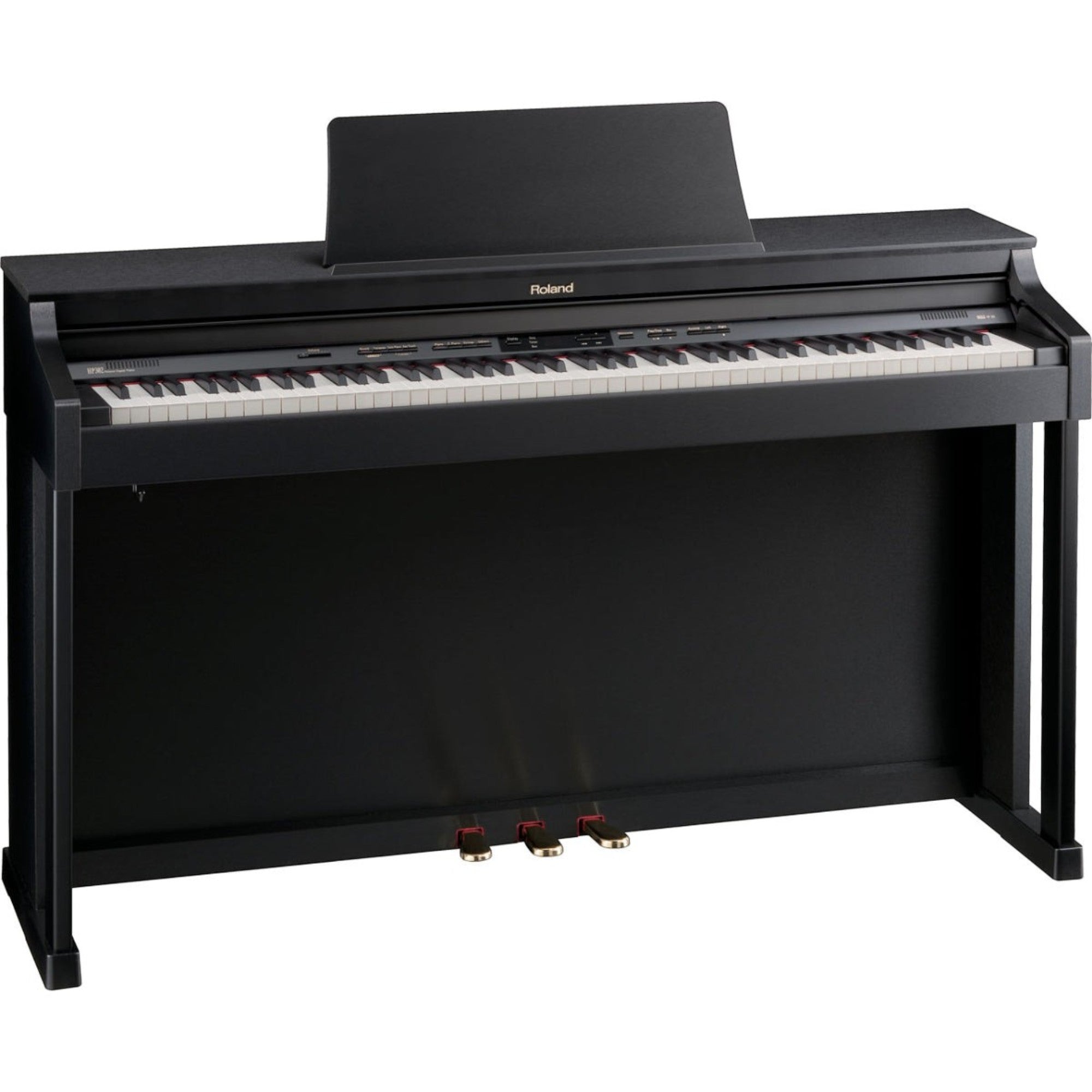 Đàn piano điện Roland HP302 màu đen sang trọng với thiết kế 88 phím tại TÂN NHẠC CỤ