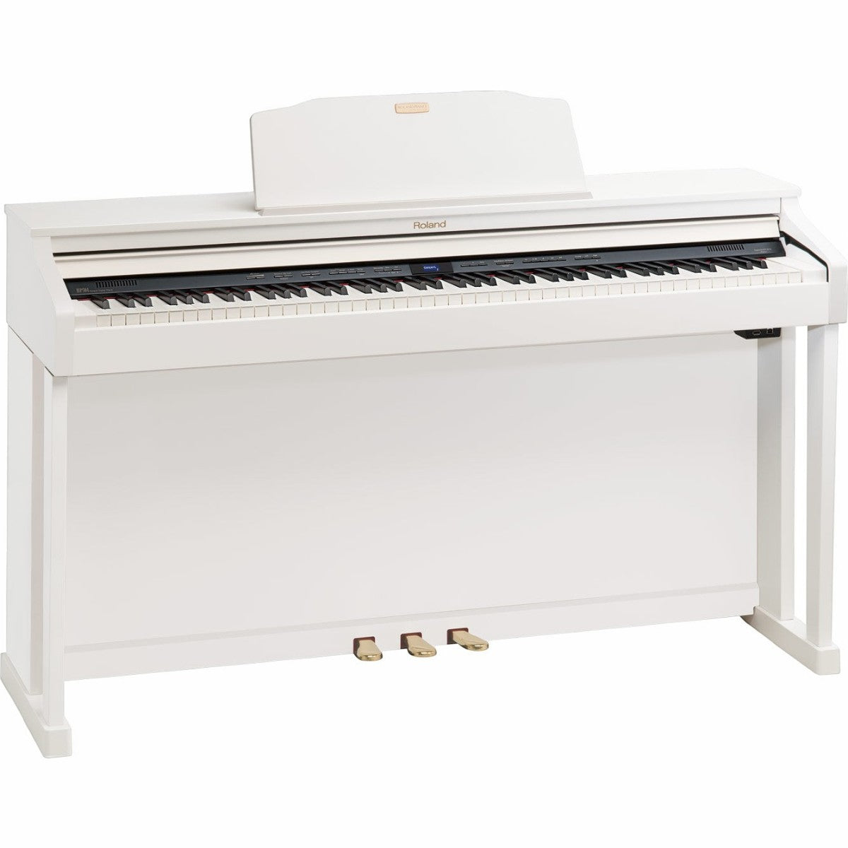Đàn piano điện Roland HP504 màu trắng dáng console tại TÂN NHẠC CỤ với bàn phím búa PHA-4 và thiết kế sang trọng