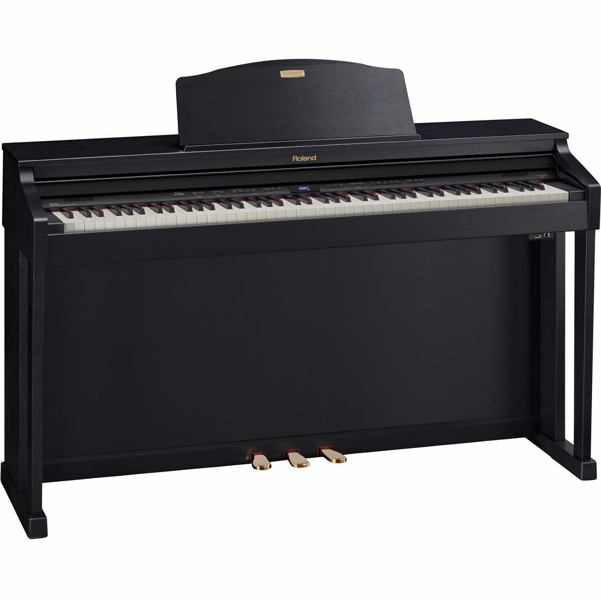 Đàn piano điện Roland HP504 dáng console màu đen sang trọng tại TÂN NHẠC CỤ với bàn phím búa PHA-4 cao cấp