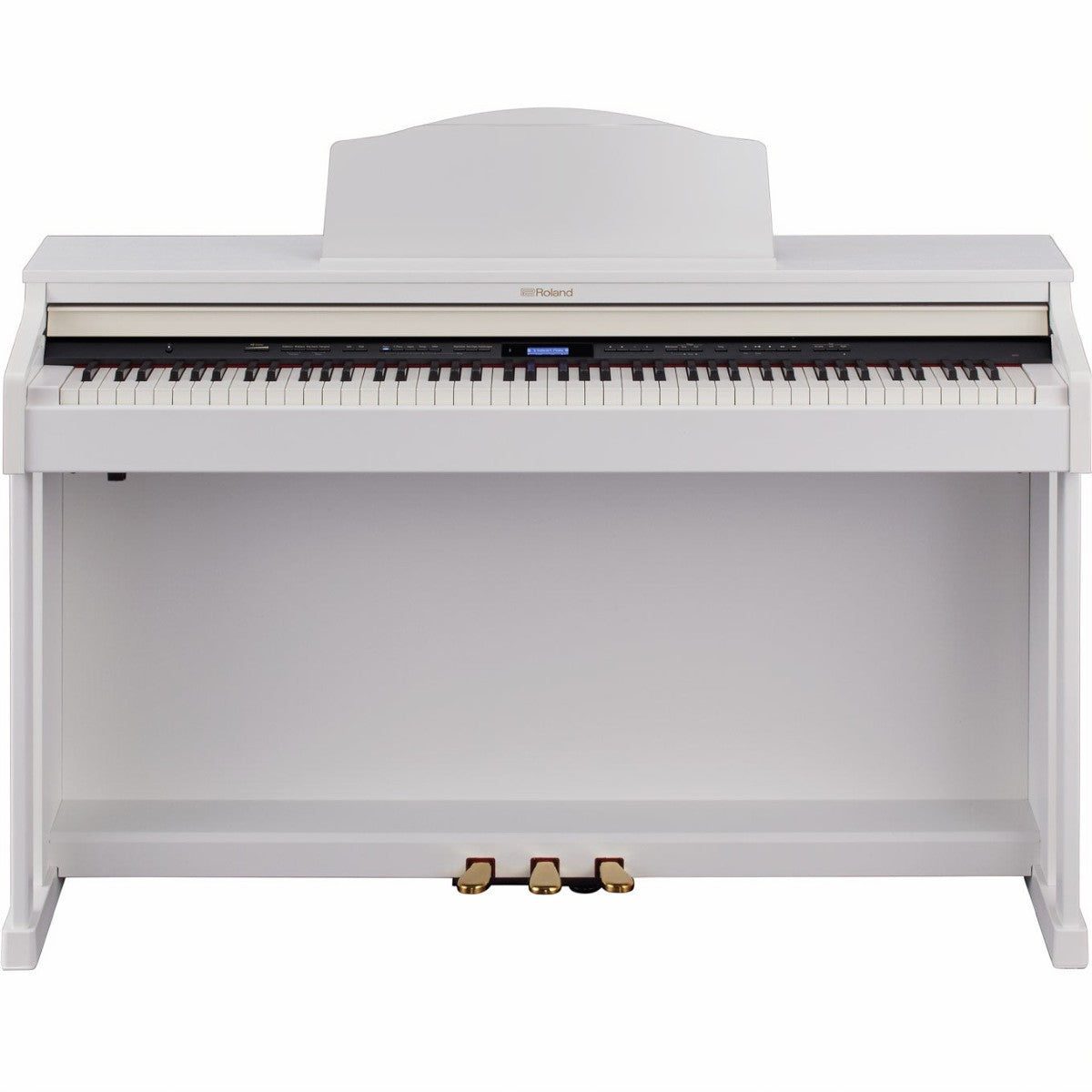 Đàn piano điện TÂN NHẠC CỤ Roland HP601 màu trắng với bàn phím PHA-50 cao cấp và thiết kế hiện đại