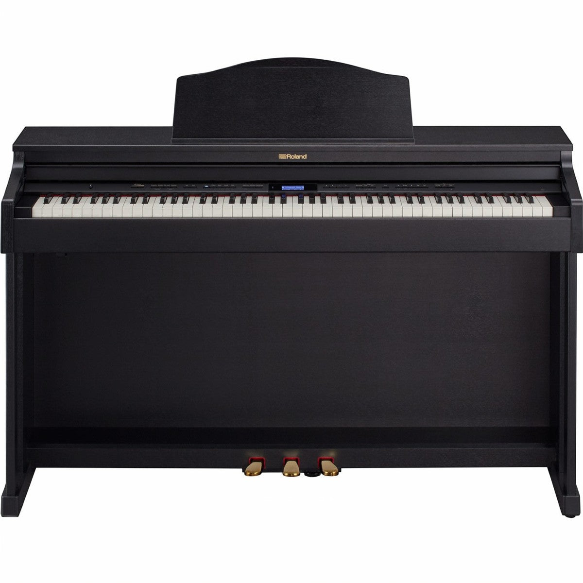 Đàn piano điện TÂN NHẠC CỤ Roland HP601 màu đen với bàn phím gỗ PHA-50 cao cấp và thiết kế sang trọng