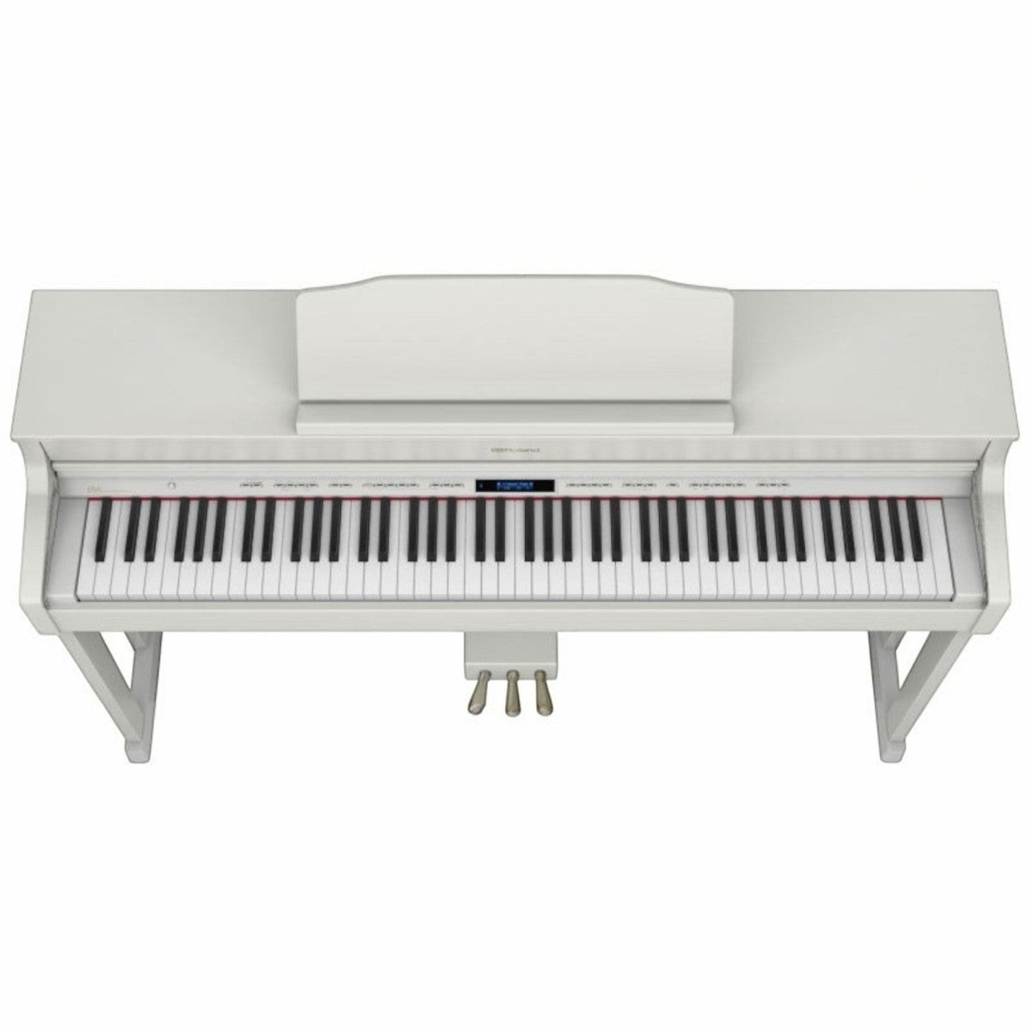 Đàn piano điện Roland HP603 màu trắng trang nhã tại Tân Nhạc Cụ với thiết kế dáng console hiện đại
