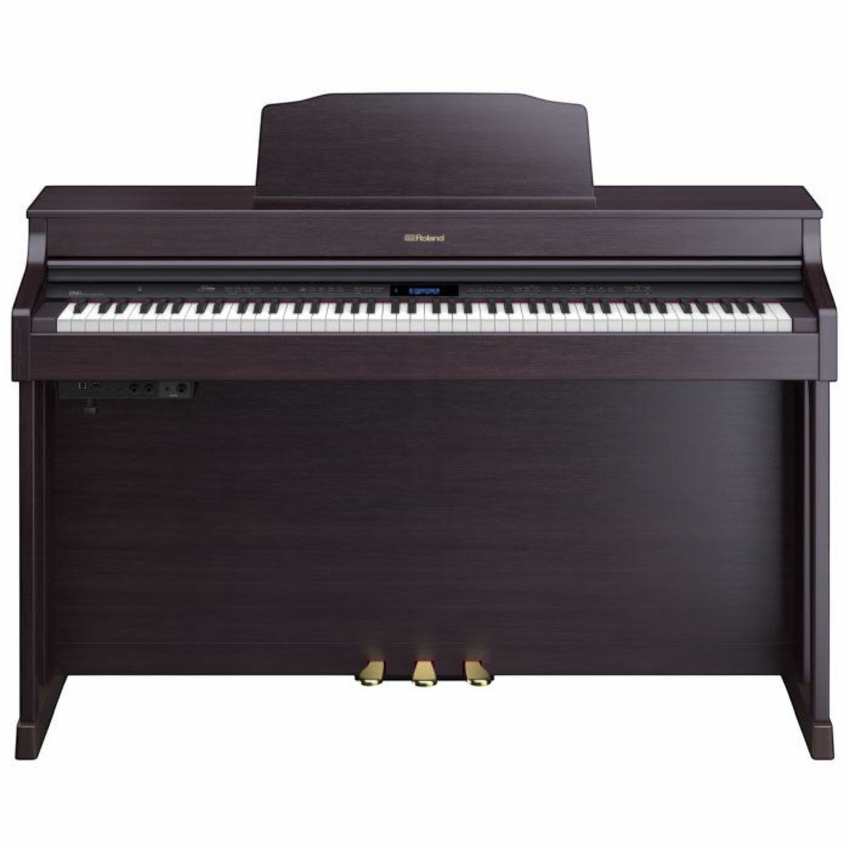 Đàn piano điện Roland HP603 màu nâu gỗ sang trọng, dáng console hiện đại tại TÂN NHẠC CỤ