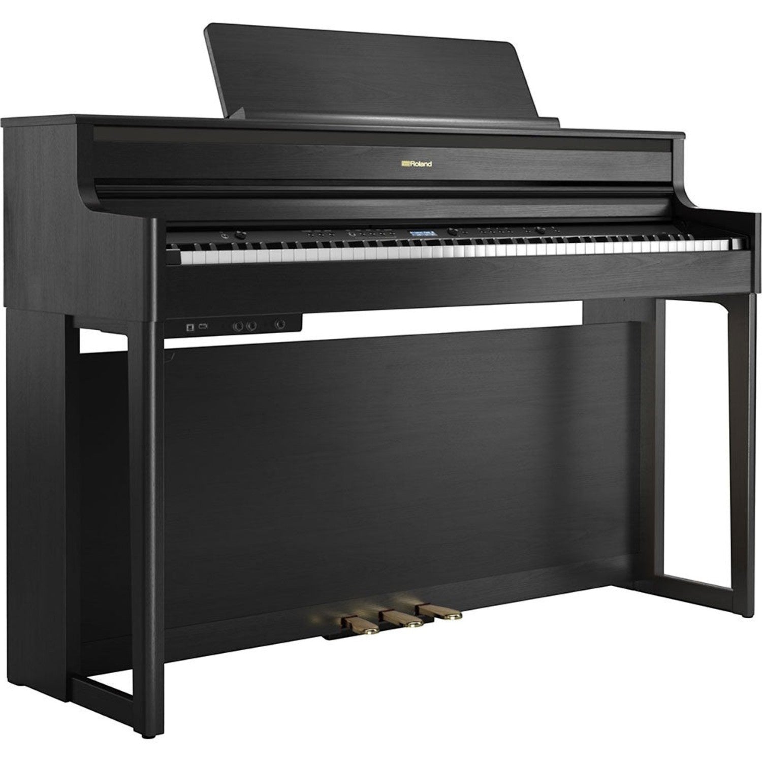 Đàn piano điện Roland HP704 màu đen sang trọng với bàn phím gỗ PHA-50 tại TÂN NHẠC CỤ