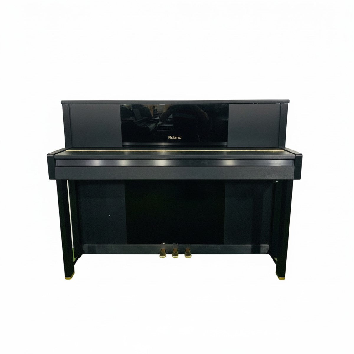 Đàn piano điện Roland LX10 màu đen sang trọng tại Tân Nhạc Cụ với thiết kế dáng tủ upright hiện đại