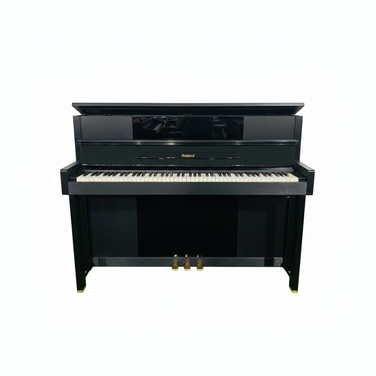 Đàn piano điện Roland LX10 màu đen sang trọng tại Tân Nhạc Cụ với thiết kế dáng tủ upright hiện đại
