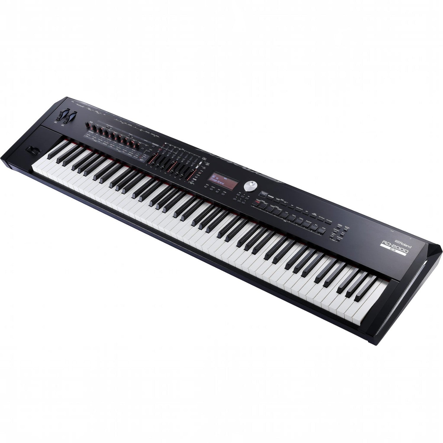 Đàn piano điện stage Roland RD-2000 EX màu đen với bàn phím PHA-50 tại TÂN NHẠC CỤ