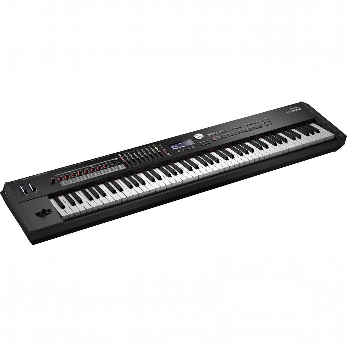 Đàn piano điện stage Roland RD-2000 màu đen tại TÂN NHẠC CỤ với bàn phím PHA-50 và bảng điều khiển chuyên nghiệp