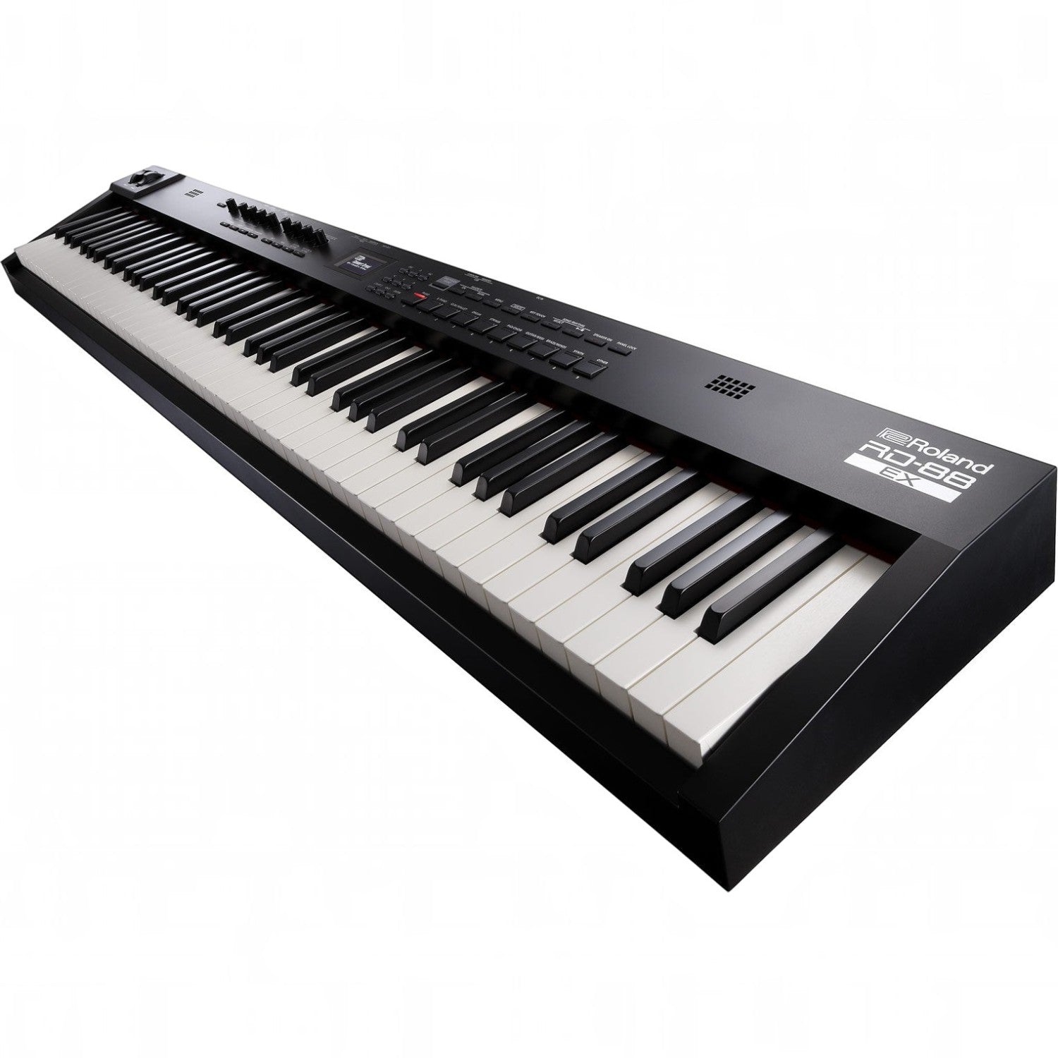 Đàn piano điện stage Roland RD-88 EX màu đen với bàn phím 88 phím PHA-4 Standard tại Tân Nhạc Cụ
