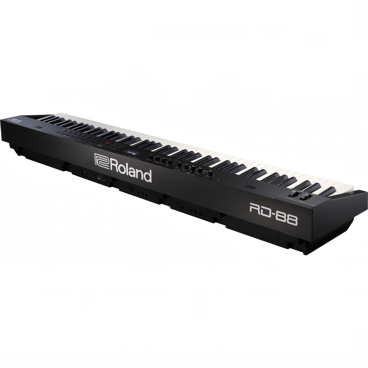 Đàn piano điện Roland RD-88 màu đen 88 phím tại TÂN NHẠC CỤ, thiết kế gọn nhẹ cho biểu diễn chuyên nghiệp.