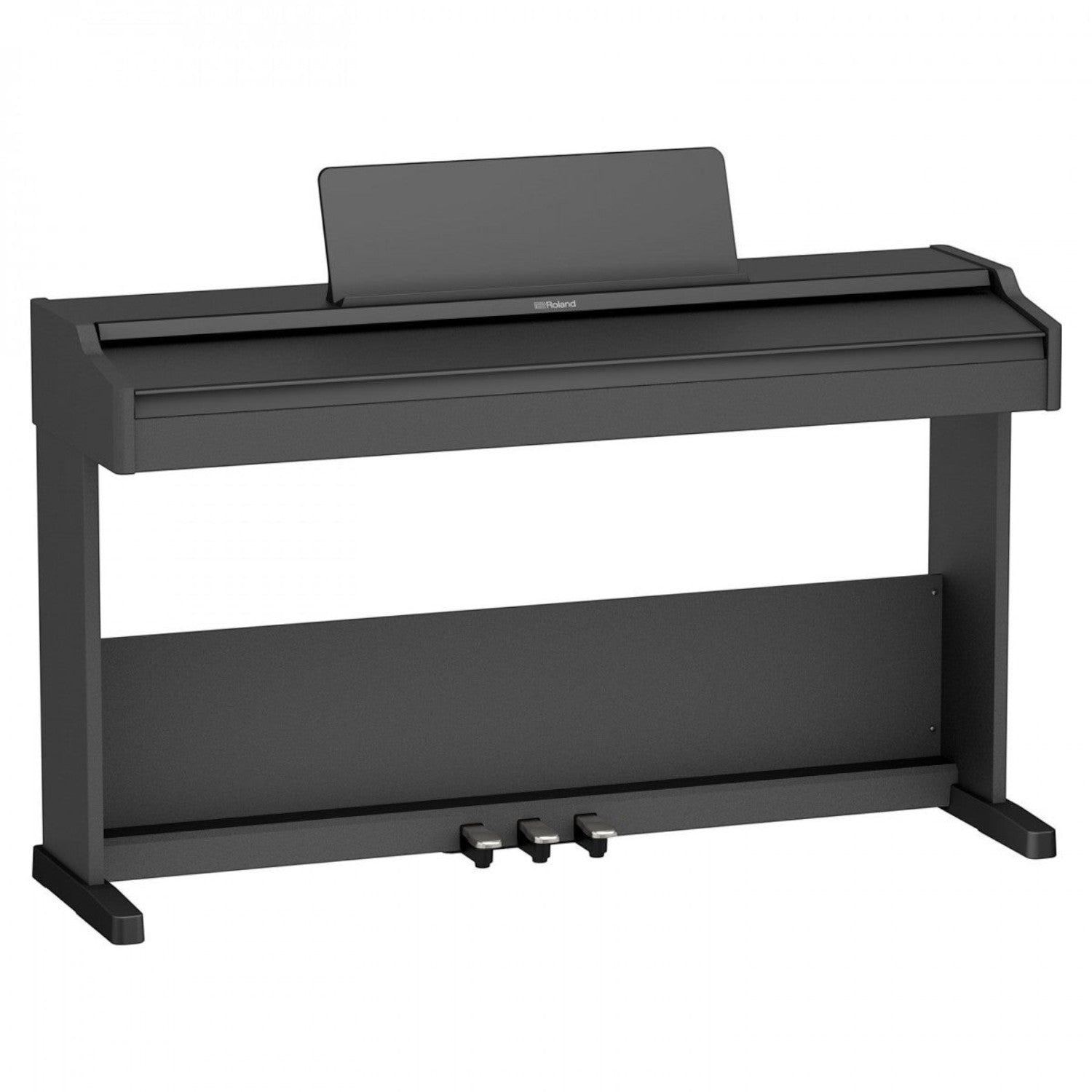Đàn piano điện Roland RP107 màu đen dáng tủ đứng sang trọng tại Tân Nhạc Cụ, thiết kế 88 phím búa PHA-4 Standard.