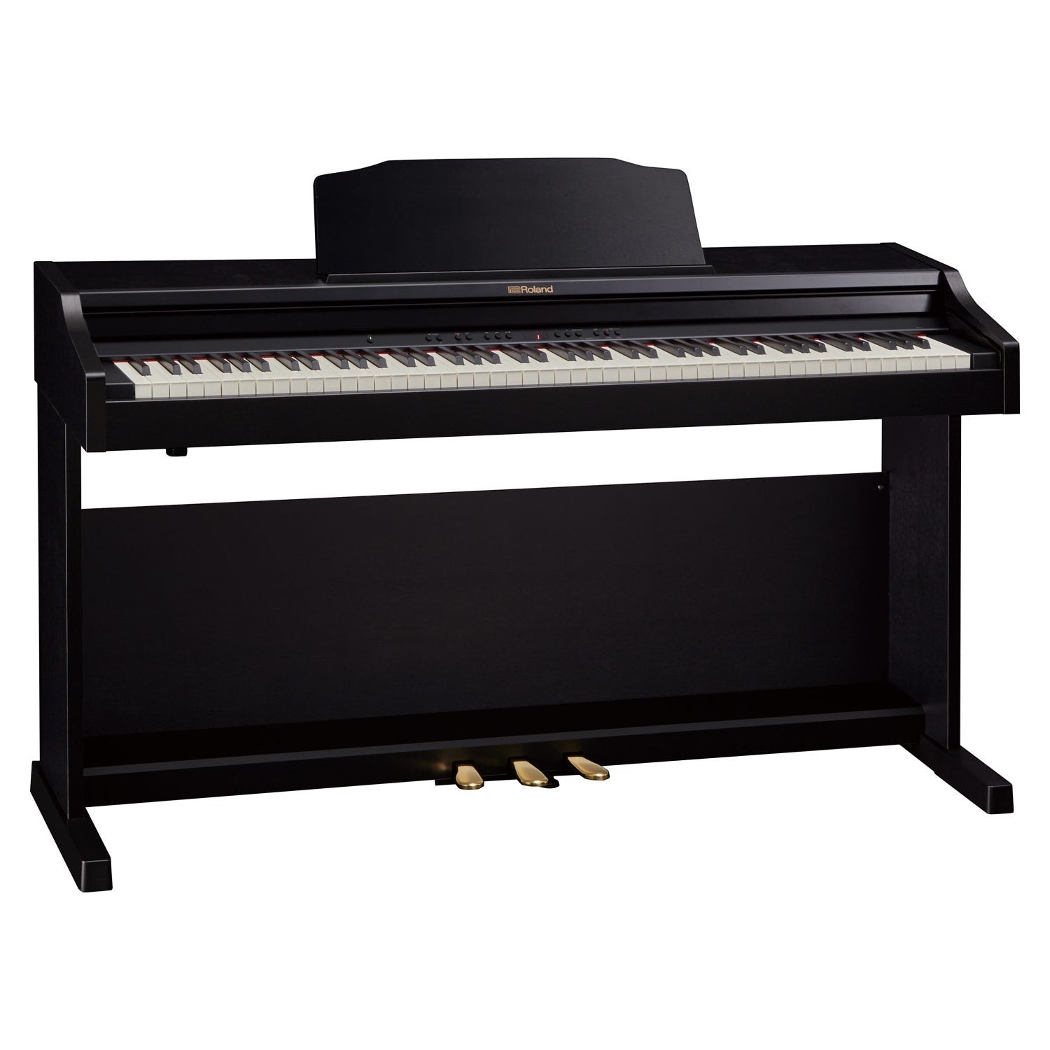 Đàn piano điện Roland RP302 màu gỗ hồng sắc thiết kế dáng tủ gọn gàng tại TÂN NHẠC CỤ