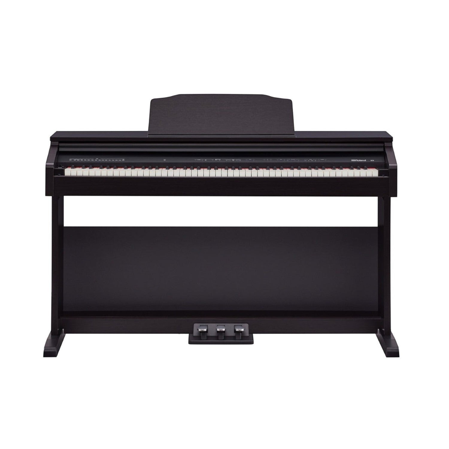 Đàn piano điện Roland RP30 màu gỗ hồng sẫm với thiết kế dáng tủ đứng sang trọng tại TÂN NHẠC CỤ