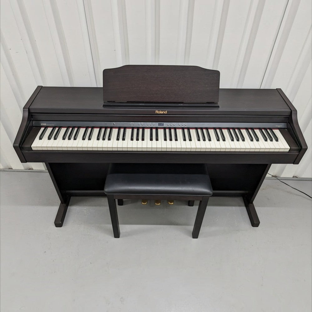Đàn piano điện Roland RP401R dáng tủ màu nâu gỗ sang trọng tại TÂN NHẠC CỤ