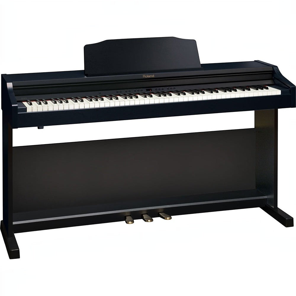 Đàn piano điện Roland RP401R màu đen dáng tủ sang trọng tại TÂN NHẠC CỤ với bàn phím PHA-4 Standard chân thực