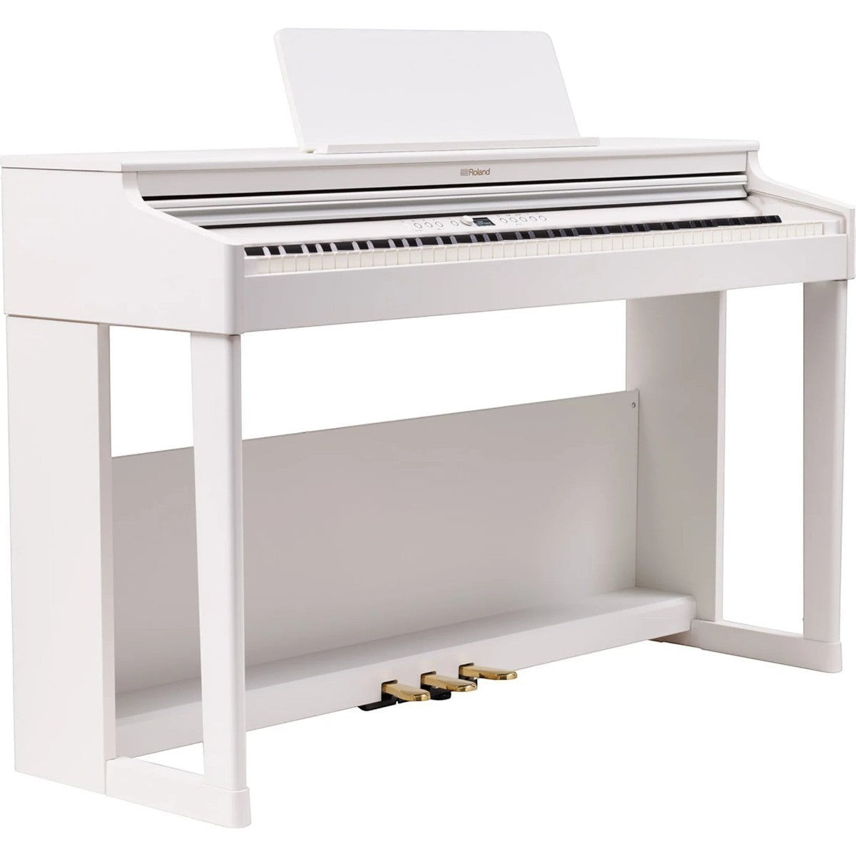 Đàn piano điện Roland RP701 màu trắng thanh lịch tại TÂN NHẠC CỤ, thiết kế dáng tủ upright hiện đại và sang trọng