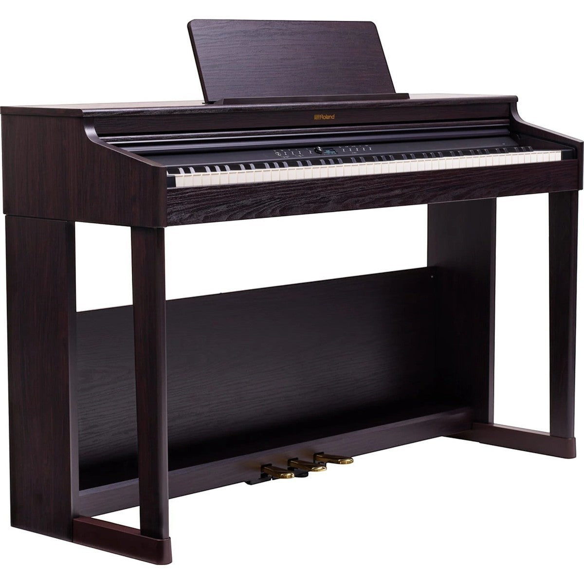 Đàn piano điện Roland RP701 dáng tủ màu gỗ tối sang trọng tại TÂN NHẠC CỤ