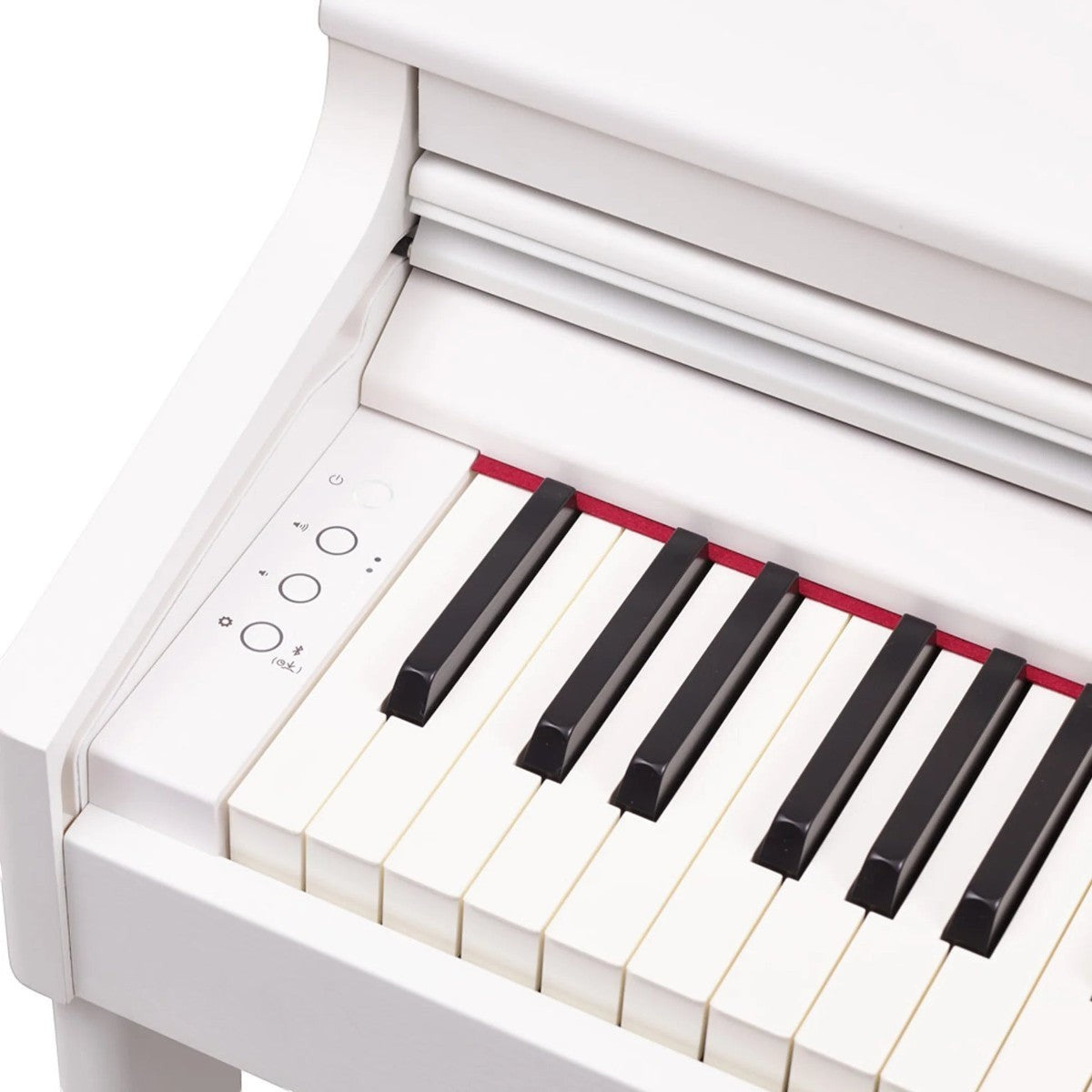 Đàn piano điện Roland RP701 màu trắng tại TÂN NHẠC CỤ với bàn phím PHA-4 và bảng điều khiển tinh tế