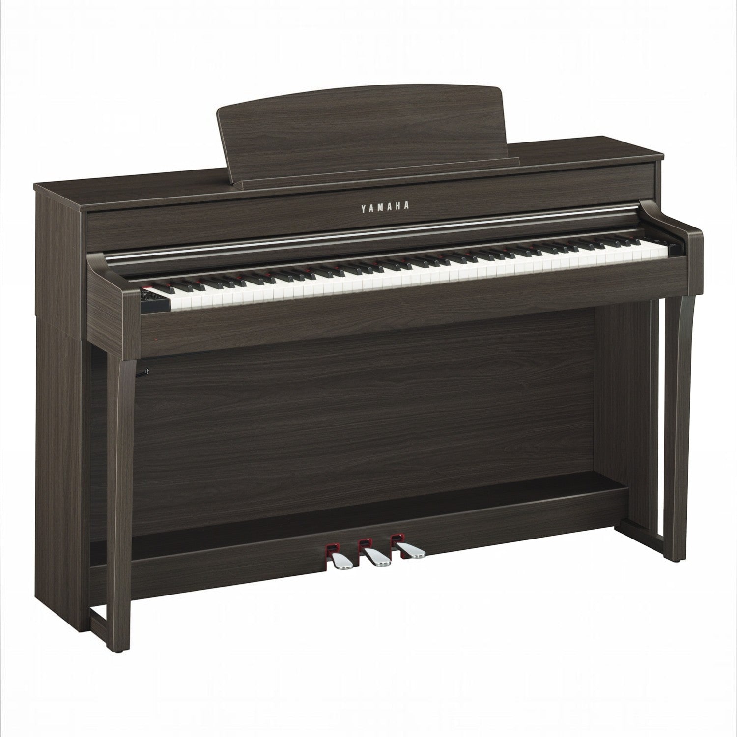 Đàn piano điện TÂN NHẠC CỤ Yamaha CLP-645 màu nâu gỗ sang trọng với bàn phím gỗ NWX cao cấp