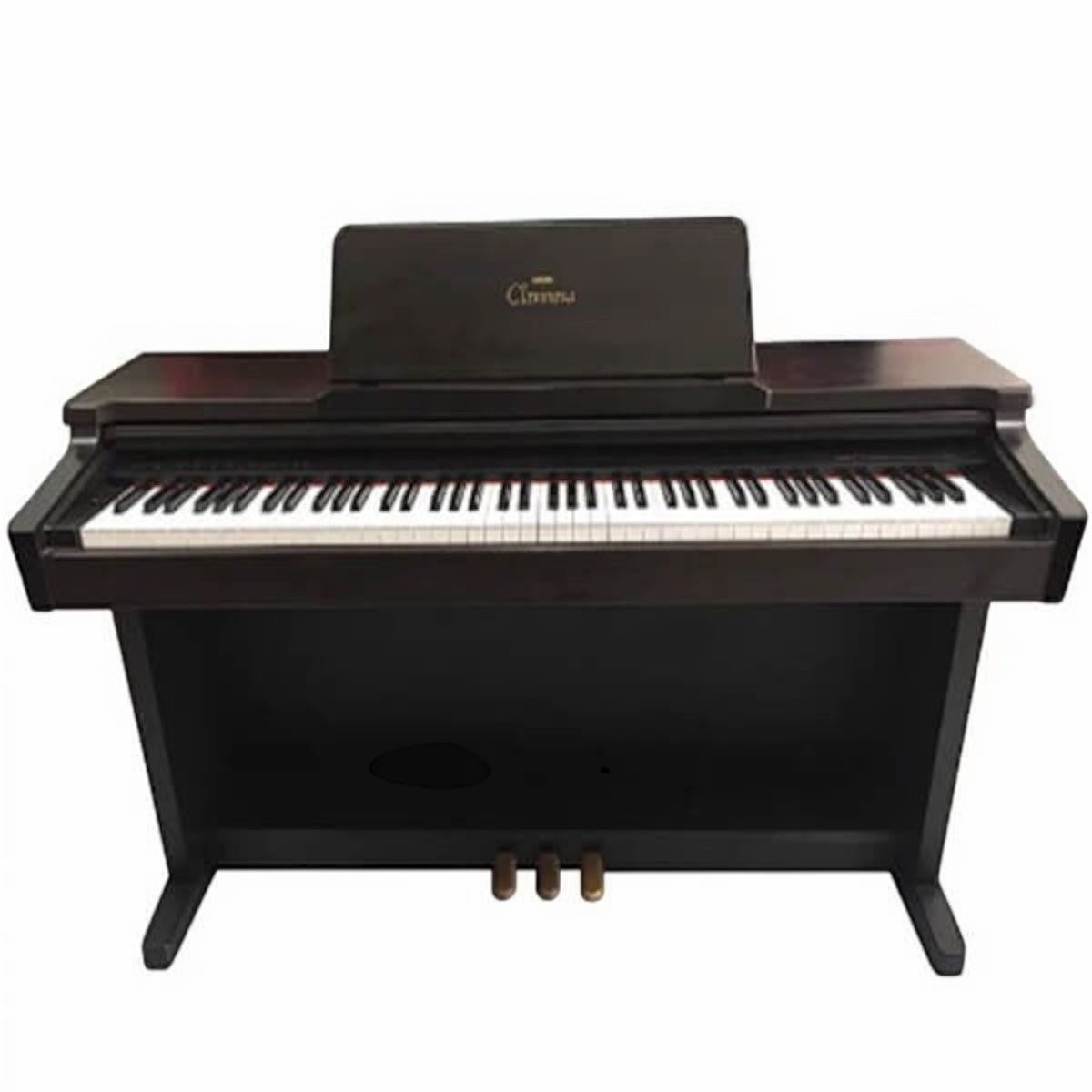 Đàn piano điện Yamaha CLP133 dáng tủ màu nâu gỗ sang trọng tại TÂN NHẠC CỤ với bàn phím búa 88 phím bền bỉ
