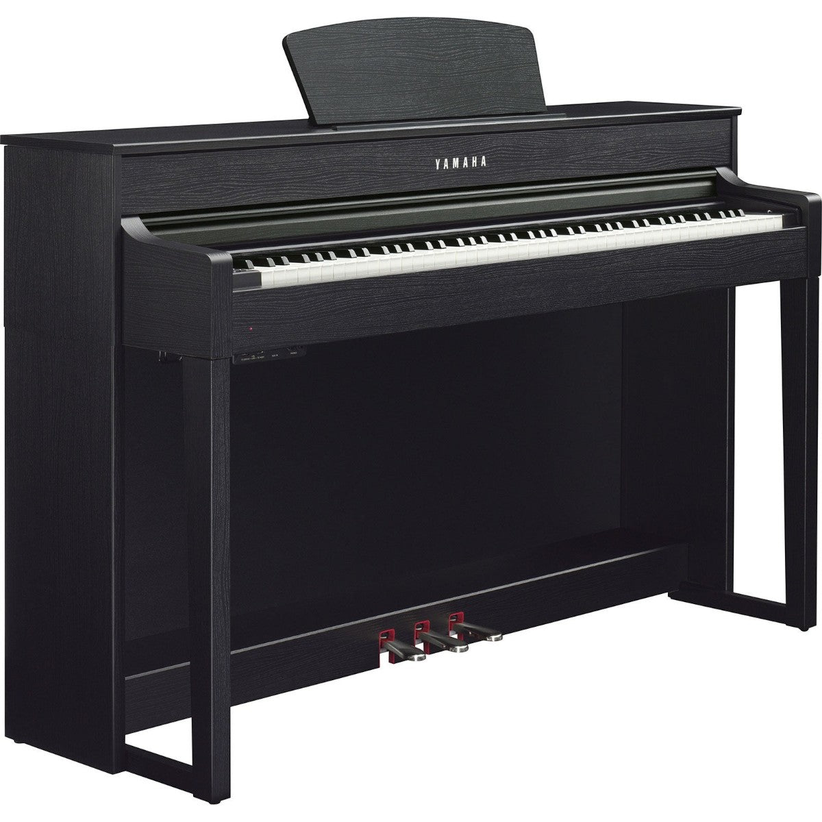 Đàn piano điện TÂN NHẠC CỤ Yamaha CLP535 màu đen sang trọng với bàn phím GH3X và thiết kế thùng đàn hiện đại