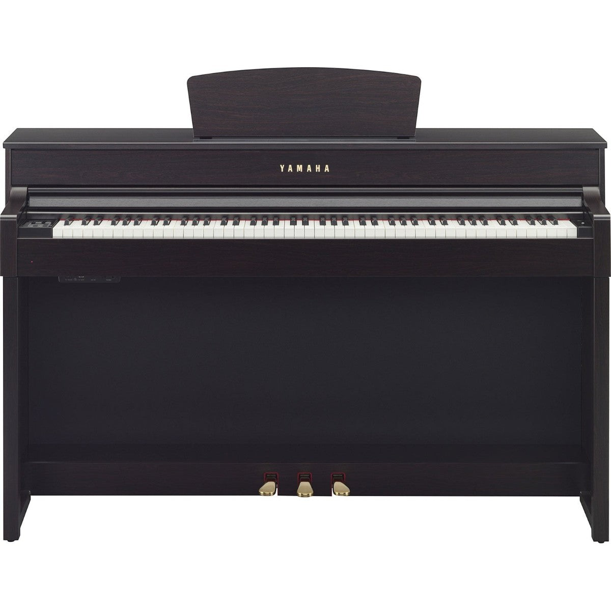 Đàn piano điện TÂN NHẠC CỤ Yamaha CLP535 màu nâu gỗ sang trọng với bàn phím GH3X và thiết kế thùng đàn cổ điển