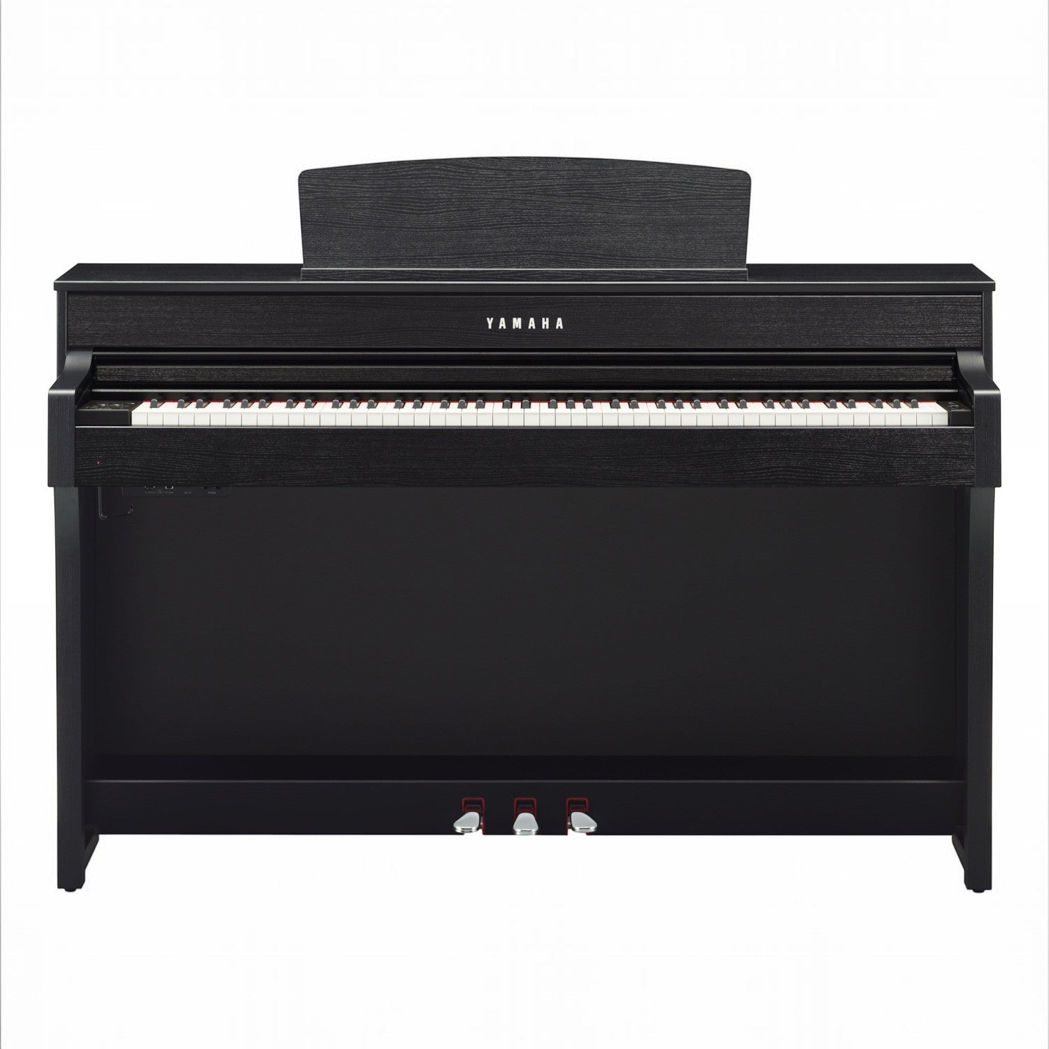 Đàn piano điện Yamaha CLP-645 màu đen tại Tân Nhạc Cụ với bàn phím gỗ NWX và thiết kế dáng tủ sang trọng