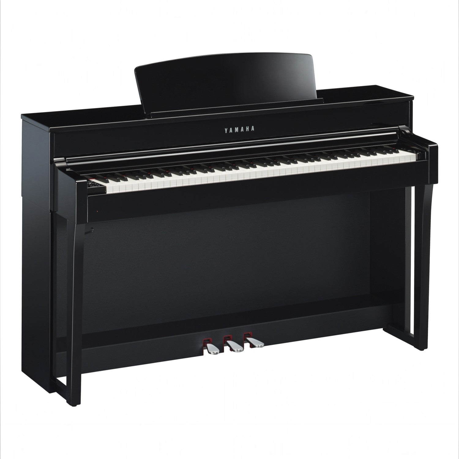 Đàn piano điện Yamaha CLP-645 màu đen sang trọng với bàn phím gỗ NWX tại Tân Nhạc Cụ