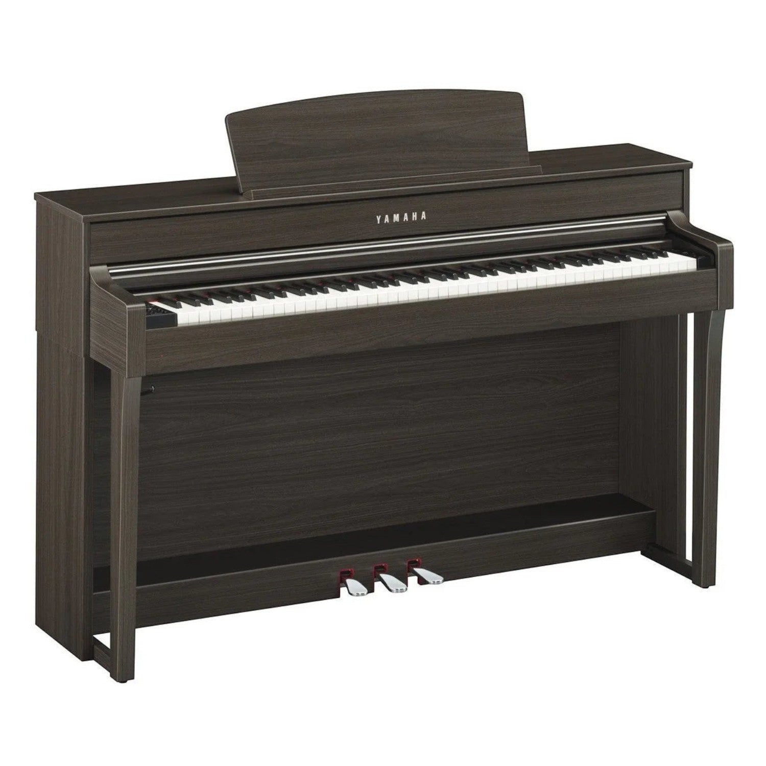 Đàn piano điện Yamaha CLP-645 màu nâu gỗ sang trọng tại TÂN NHẠC CỤ, thiết kế dáng tủ hiện đại với 88 phím gỗ NWX