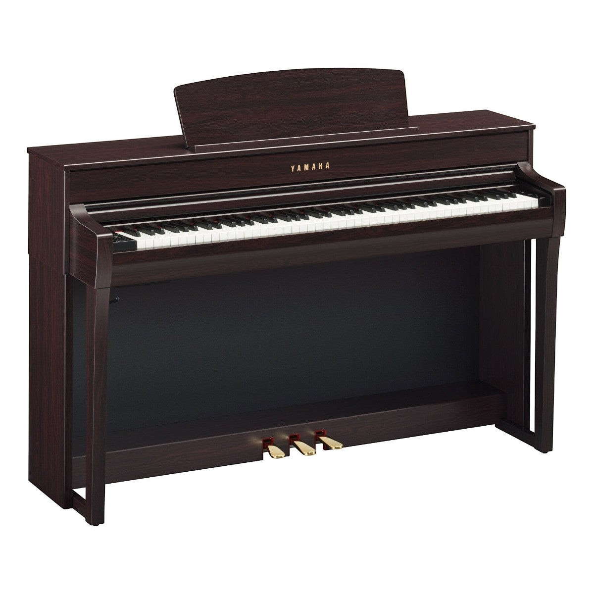 Đàn piano điện TÂN NHẠC CỤ Yamaha CLP-745 màu nâu gỗ sang trọng với bàn phím gỗ GrandTouch-S cao cấp