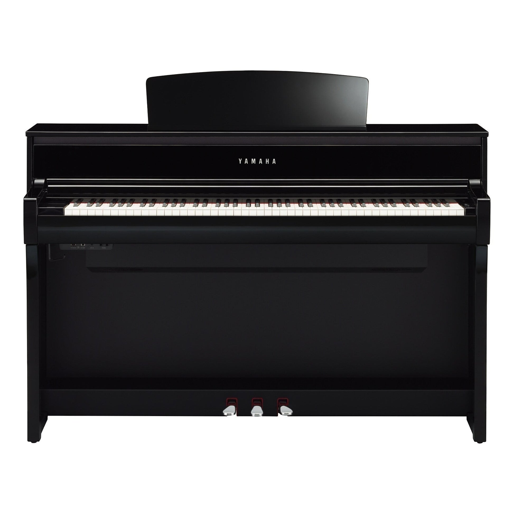 Đàn piano điện Yamaha CLP-775 màu đen sang trọng tại Tân Nhạc Cụ với bàn phím gỗ GrandTouch cao cấp