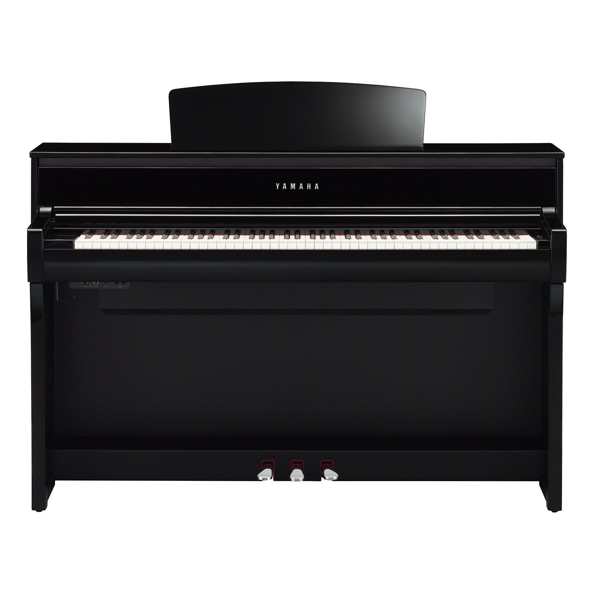Đàn piano điện Yamaha CLP-775 màu đen sang trọng tại Tân Nhạc Cụ với bàn phím gỗ GrandTouch cao cấp