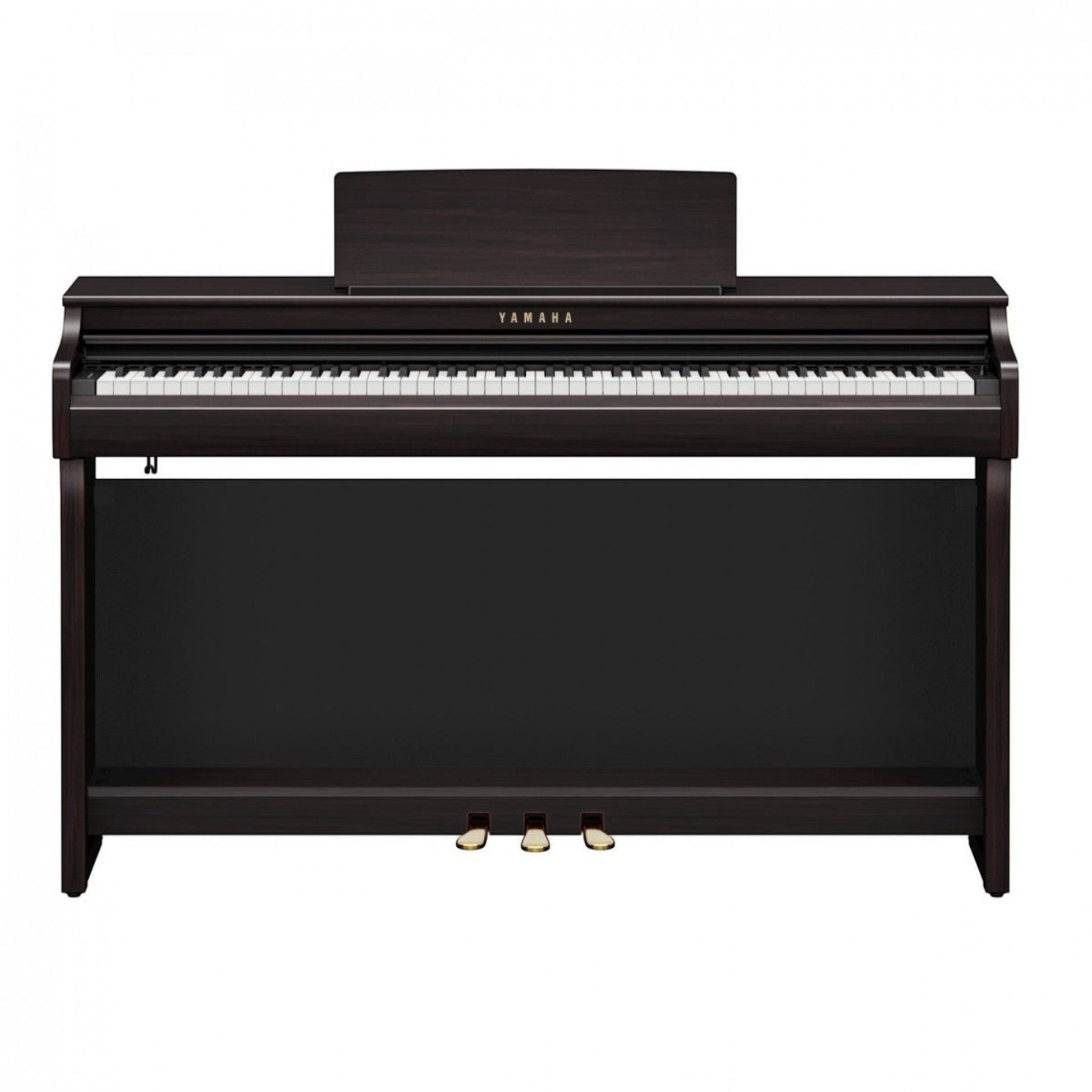 Đàn piano điện TÂN NHẠC CỤ Yamaha CLP-825 màu nâu gỗ sang trọng với thiết kế tủ đứng hiện đại